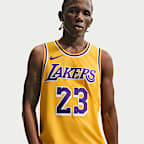 Los Angeles Lakers Icon Edition Men's Nike Dri-FIT ADV NBA Authentic Jersey