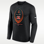 Cincinnati Bengals Legend Icon Men's Nike Dri-FIT NFL Long-Sleeve T-Shirt