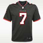Jersey Nike de la NFL Game para niños talla grande Bucky Irving Tampa Bay Buccaneers