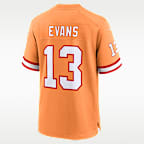 Mike Evans Tampa Bay Buccaneers Men's Nike NFL Game Football Jersey