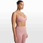 Bra de microcuello en forma U para mujer NikeSKIMS Matte