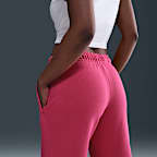 Nike Sportswear Club Fleece Women's Mid-Rise Wide-Leg Sweatpants