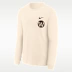 Playera de manga larga para niños talla grande Golden State Warriors Essential City Edition