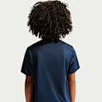 Playera Dri-FIT End Zone Dance para niños talla pequeña Nike