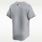 Texas Wordmark Men's Nike College Limited Baseball Jersey