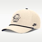 Gorra universitaria Nike ajustable para hombre Penn State Legacy Vintage Rope Rise