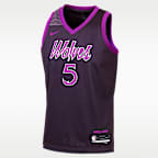Jersey Nike de la NBA Swingman para niños talla grande de Anthony Edwards de los Minnesota Timberwolves City Edition