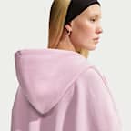 Nike Studio Fleece Medium Weight  Women's Oversized Cropped Full-Zip Sweatshirt