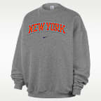 New York Knicks Standard Issue Men's Fleece Crew