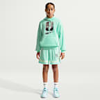 Sudadera con gorro para niños talla grande Nike Club Fleece