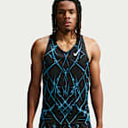 Nike AeroSwift Men's Dri-FIT ADV Printed Running Vest