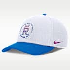 Gorra Nike Dri-FIT de la MLB ajustable y con estructura A-Frame para hombre Kansas City Royals City Connect Rise