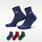Nike Everyday Elevated Ankle Socks (3 Pairs)