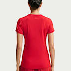 Playera de manga corta para mujer NikeSKIMS Performance Cotton Blend