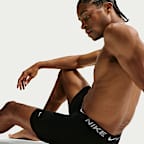 Nike Essential Micro Men's Dri-FIT Long Boxer Briefs (3-Pack)