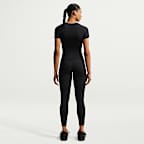Nike Universa Women's High-Waisted 7/8 Leggings with No Front Seam