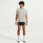 Nike AeroSwift Dri-FIT ADV hardlooptop met graphic en korte mouwen voor heren