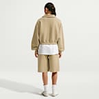 Nike Studio Fleece Medium Weight Women's Oversized Cropped Polo