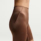 Shorts de ciclismo de 18 cm de tiro medio para mujer NikeSKIMS Satin Shine
