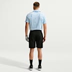 Nike Par Dri-FIT mikromintás, madaras férfi golfpóló