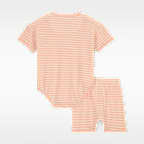 Nike ReadySet Baby (0-9M) Bodysuit and Shorts Set