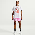 Shorts de básquetbol Dri-FIT de 13 cm para mujer Nike Crossover