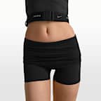 NikeSKIMS Matte Women's 3" Fold-Over Waistband Shorts