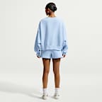 Dámské 10cm kraťasy Nike Sportswear Phoenix Fleece se středně vysokým pasem