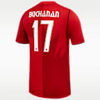 Tajon Buchanan Canada Soccer 2026 Stadium Home Men's Nike Dri-FIT Soccer Jersey