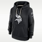 Minnesota Vikings Salute to Service Sideline Women's Nike Dri-FIT NFL Pullover Hoodie