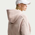 Nike Studio Fleece Medium Weight Women's Cropped Pullover Hoodie