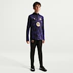 F.C. Barcelona Strike Away Older Kids' Kobe Dri-FIT Football Knit Pre-Match Drill Top