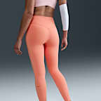 Leggings de cintura alta sin costura delantera de 7/8 para mujer Nike Universa
