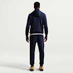 Felpa pullover da calcio in French Terry con cappuccio Nike FC Barcelona Club – Uomo