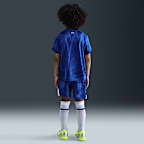 Chelsea F.C. 2025/26 Stadium Home Younger Kids' Nike Football Replica 3-Piece Kit