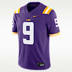 Jersey universitario Nike Dri-FIT Game para hombre Joe Burrow LSU