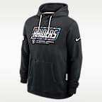 Las Vegas Raiders Crucial Catch Sideline Standard Issue Men's Nike Dri-FIT NFL Pullover Hoodie