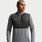 Nike Academy Winter Warrior Therma-FIT Erkek Futbol Antrenman Üstü