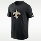 Playera Nike de la NFL para hombre New Orleans Saints Logo Essential