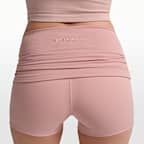 NikeSKIMS Matte Women's 3" Fold-Over Waistband Shorts