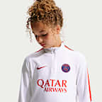 Paris Saint-Germain Strike Older Kids' Nike Dri-FIT Football Knit Drill Top