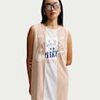 Vestido de tela de punto Heritage holgado para mujer Nike Sportswear