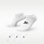 Nike Sportswear Everyday Essential No-Show Socks (3 Pairs)