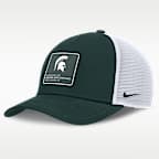 Michigan State On-Field Rise Engineered Men's Nike College Trucker Adjustable Hat