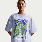 Playera de manga corta oversized para mujer Nike Sportswear Air Force 1