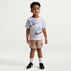 Conjunto de 2 piezas de jersey holgado infantil Nike Sportswear In The Zone