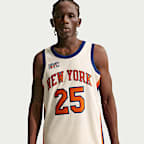 Mikal Bridges New York Knicks City Edition Men's Nike NBA Swingman Jersey