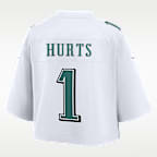 Jalen Hurts Philadelphia Eagles Women's Nike NFL Cropped Tundra Game Jersey