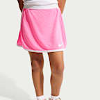 Conjunto de dos piezas con skort Dri-FIT Colorblocked para niños talla pequeña Nike