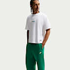 Ανδρικό φλις παντελόνι με ανοιχτό τελείωμα Nike Club